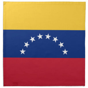Venezuela flag cloth napkin