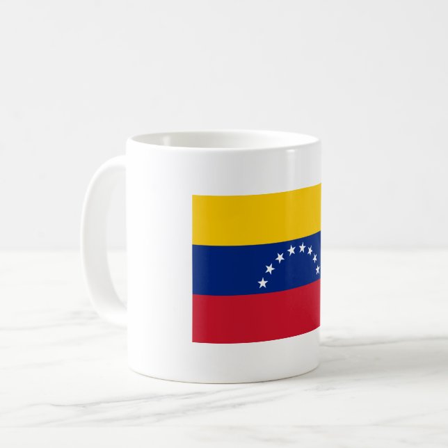 Venezuela Flag Coffee Mug (Front Left)