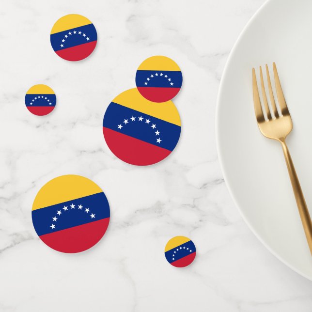Venezuela flag confetti (Group)