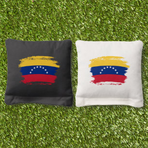 Venezuela flag cornhole bags