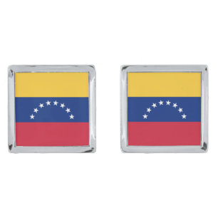 Venezuela flag cufflinks