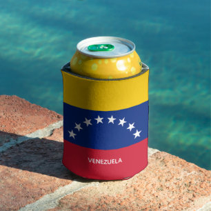 Venezuela flag custom can cooler