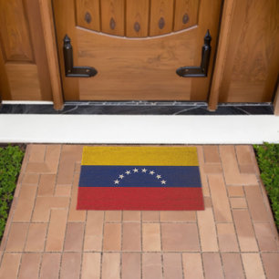 Venezuela flag custom doormat design fiber doormat