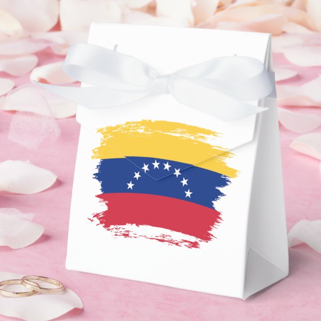 Venezuela flag favor boxes (Wedding)