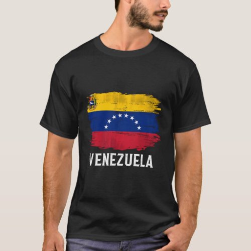 Venezuela Flag For Venezuelan T_Shirt