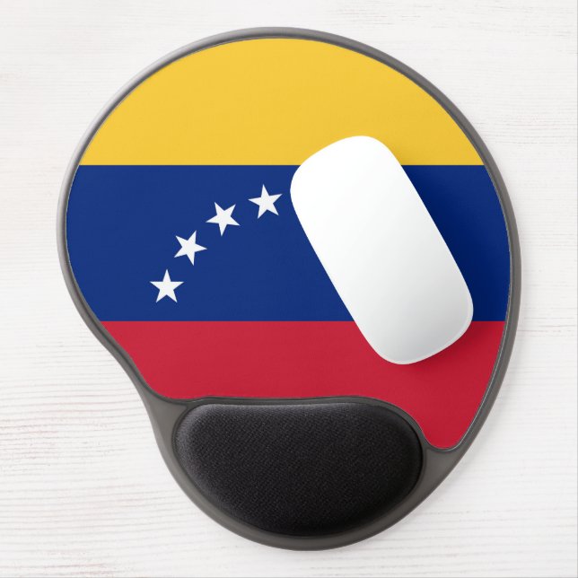 Venezuela flag gel mouse pad (Left Side)