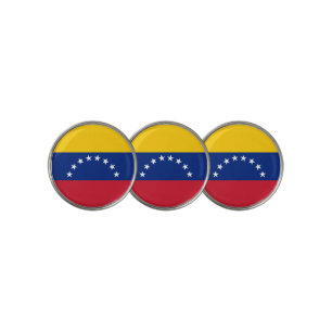 Venezuela flag golf ball marker