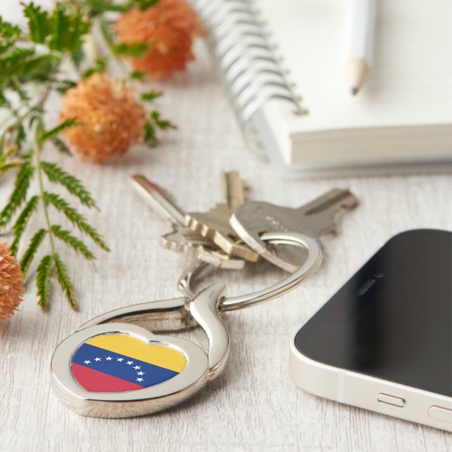 Venezuela flag keychain (Side)