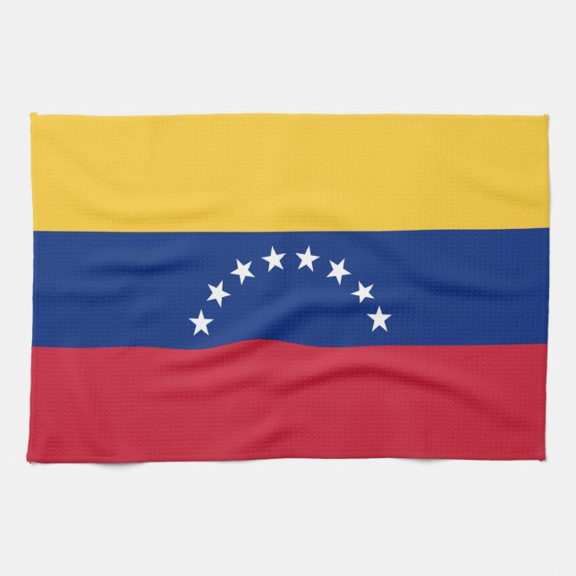 Venezuela flag kitchen towel (Horizontal)