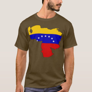 Venezuela flag map T-Shirt