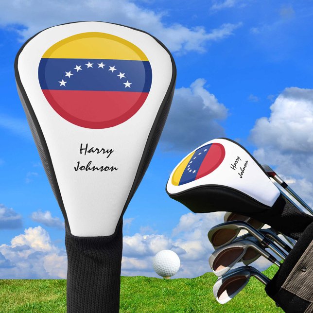 Venezuela Flag & Monogrammed Golf Clubs Covers (Creator Uploaded)