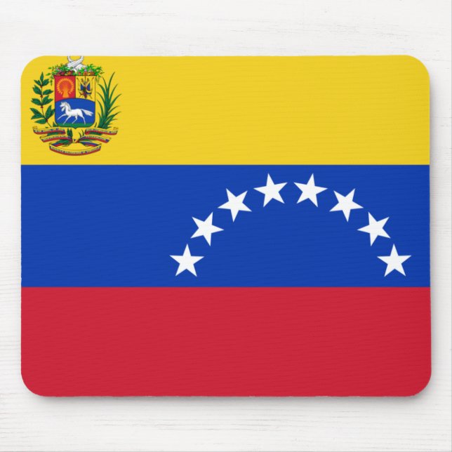 venezuela flag mouse pad (Front)