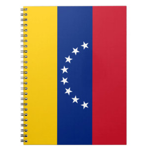 Venezuela Flag Notebook