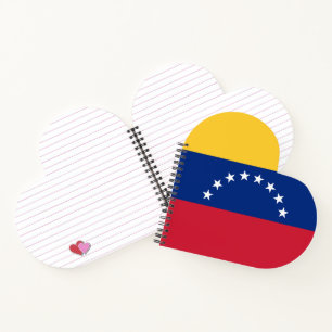 Venezuela flag notebook