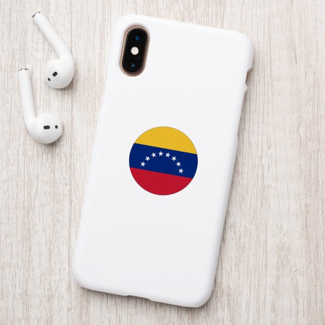 Venezuela flag patch (On Phone Back)