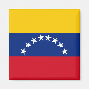 Venezuela flag patriotic Venezuelans Magnet