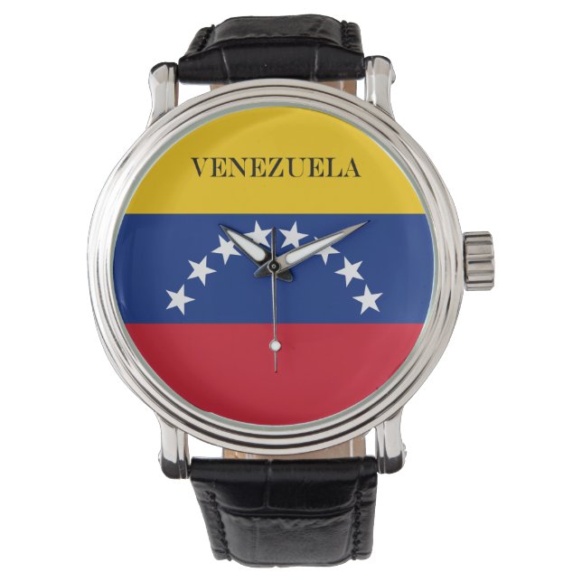 Venezuela flag patriotic Venezuelans Watch (Front)
