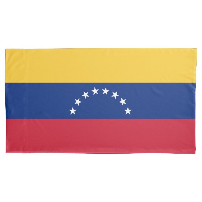 Venezuela flag pillow case (Front)