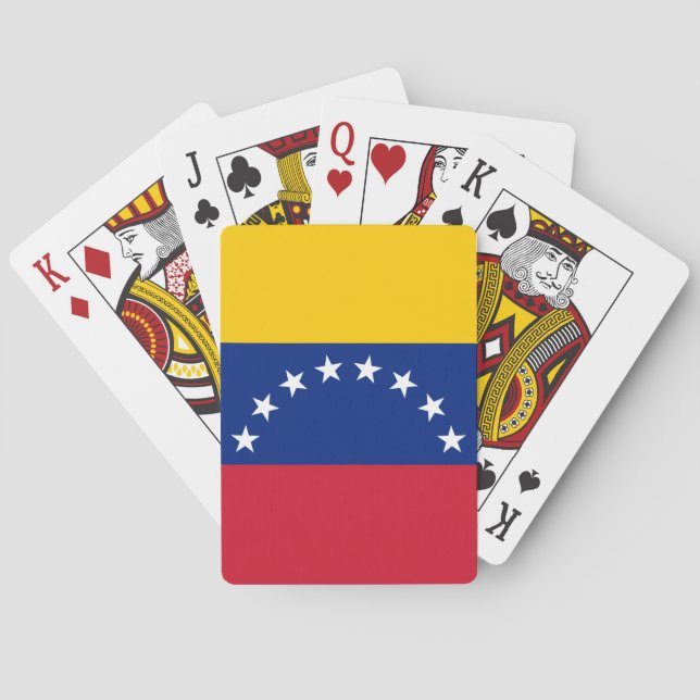 Venezuela Flag Poker Cards (Back)