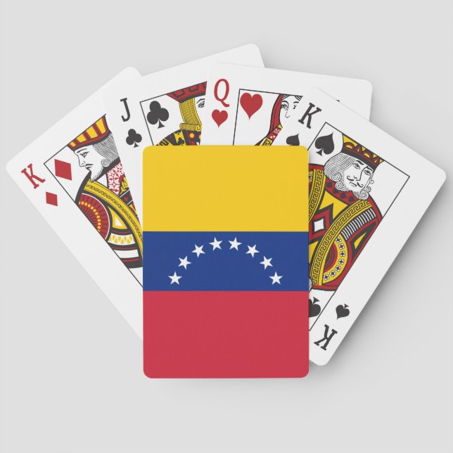Venezuela Flag Poker Cards (Back)