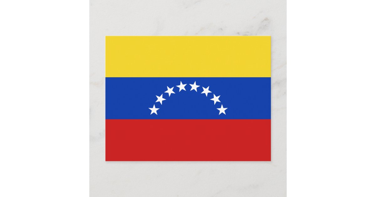 Venezuela Flag Postcard | Zazzle