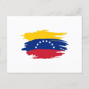 Venezuela Flag Postcard