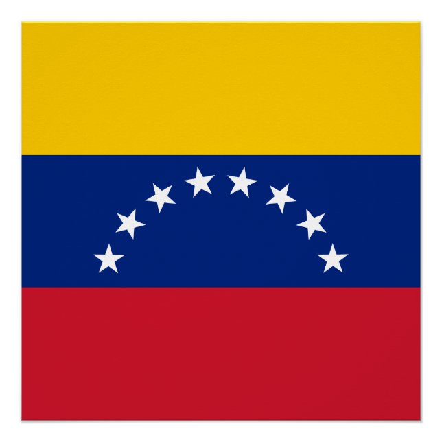 Venezuela flag poster (Front)