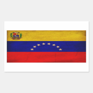 Venezuela Flag Rectangular Sticker