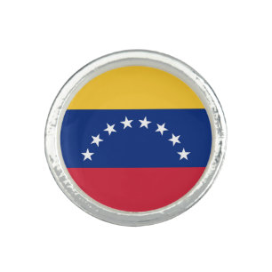 Venezuela flag ring