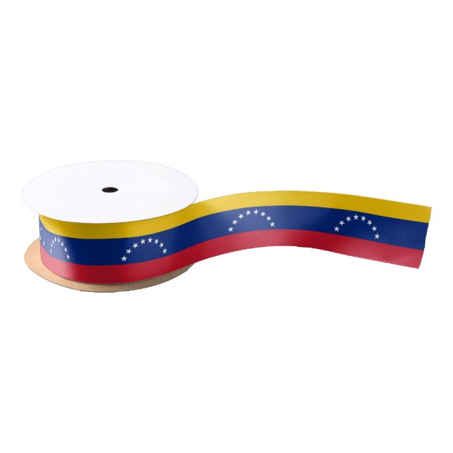 Venezuela Flag Satin Ribbon (Spool)