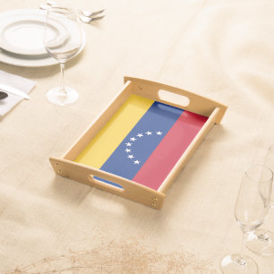 Venezuela flag serving tray