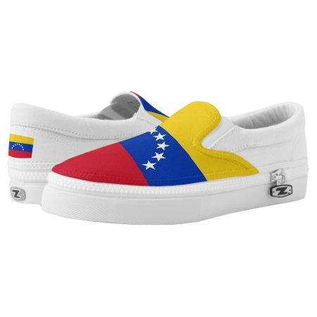 Venezuela Flag Slip-on Sneakers