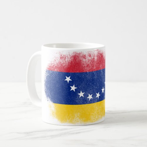 Venezuela Flag Souvenir _ Distressed Venezuelan Coffee Mug
