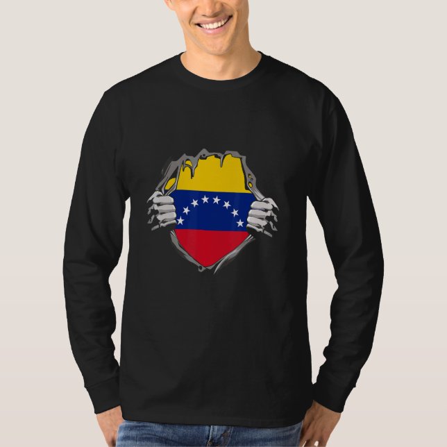 Venezuela Flag T-Shirt (Front)