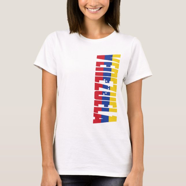 Venezuela Flag T-Shirt (Front)