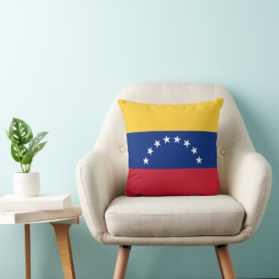 Venezuela flag throw pillow