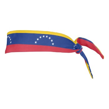 Venezuela Flag Tie Headband by YLGraphics at Zazzle