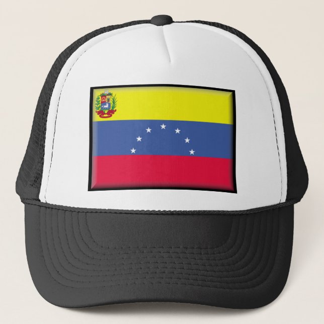 Venezuela Flag Trucker Hat (Front)