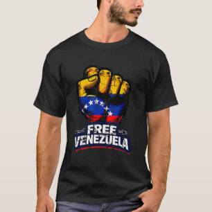 Venezuela Flag Venezuela Libre 2026 T-Shirt