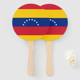 Venezuela Flag Venezuelan Patriotic Hand Fan