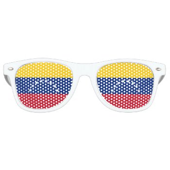 Venezuela Flag Venezuelan Patriotic Retro Sunglasses by YLGraphics at Zazzle