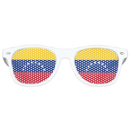 Venezuela Flag Venezuelan Patriotic Retro Sunglasses