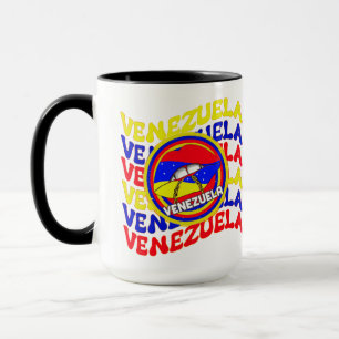 Venezuela Flag Venezuelan Pride Lips Mug