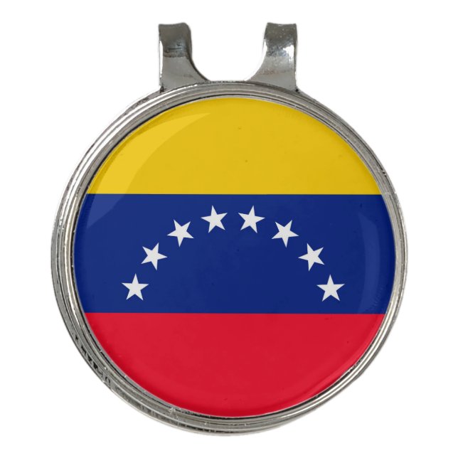 Venezuela Golf Hat Clip (Front)