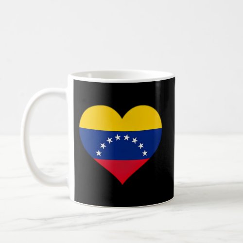 Venezuela Heart Pride Venezuelan Flag Coffee Mug