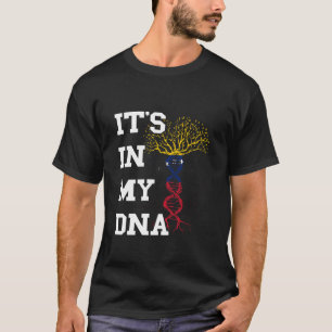 Venezuela It's In My DNA Tree Molecule Venezuelan T-Shirt