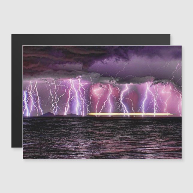 Venezuela Lightnings Magnetic Card (Front/Back)