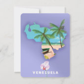 Venezuela map (Back)