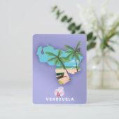 Venezuela map (Standing Front)