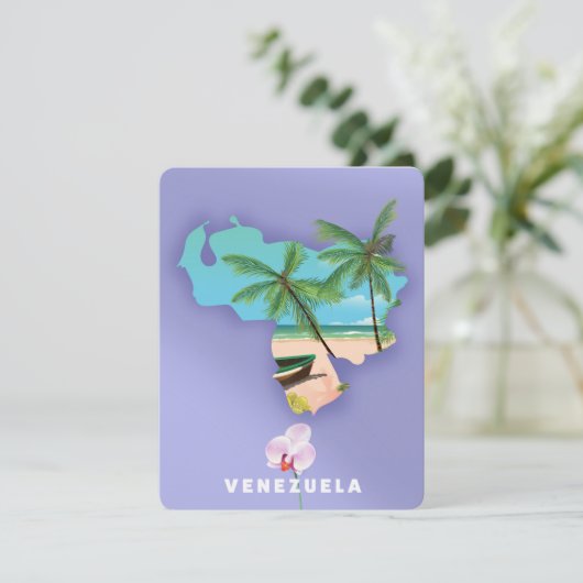 Venezuela map (Standing Front)